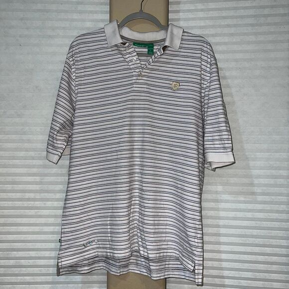 Rocawear Other - Rocawear Polo Shirt Men's Large Logo‎ Knit Multi Stripe